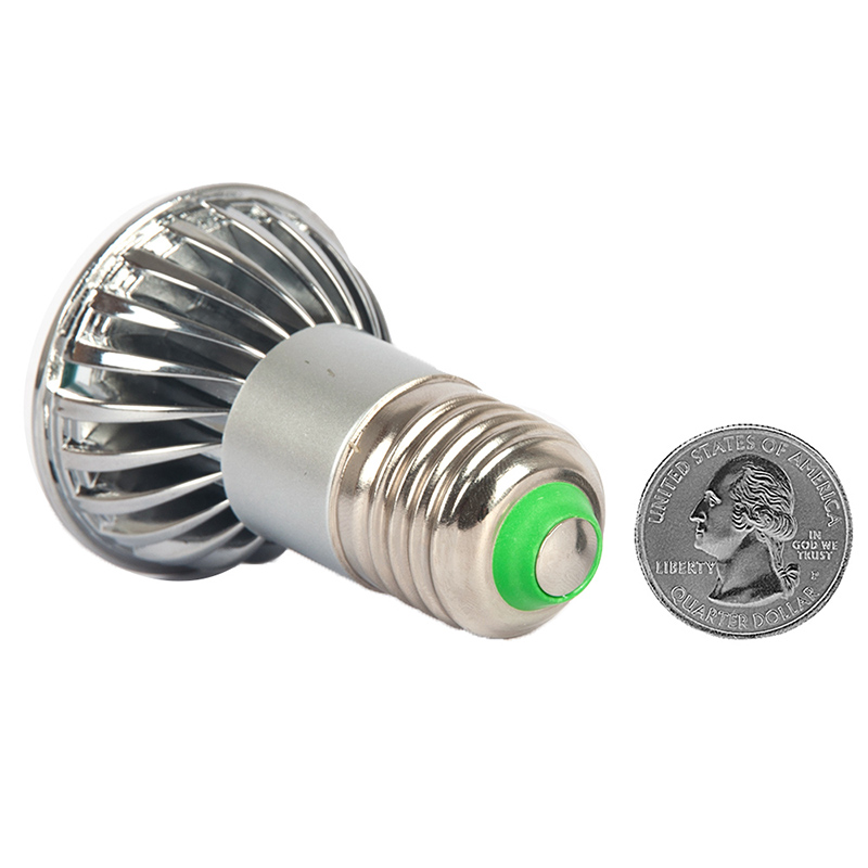 AC 100-130V/220-240V, Dimmable PAR16/R16 E26/E27 Long Neck LED Bulb, 4.8 Watts, Nearly 50W Equivalent, 5-Pack AC 100-130V/220-240V, Dimmable PAR16/R16 E26/E27 Long Neck LED Bulb, 4.8 Watts, Nearly 50W Equivalent, 5-Pack